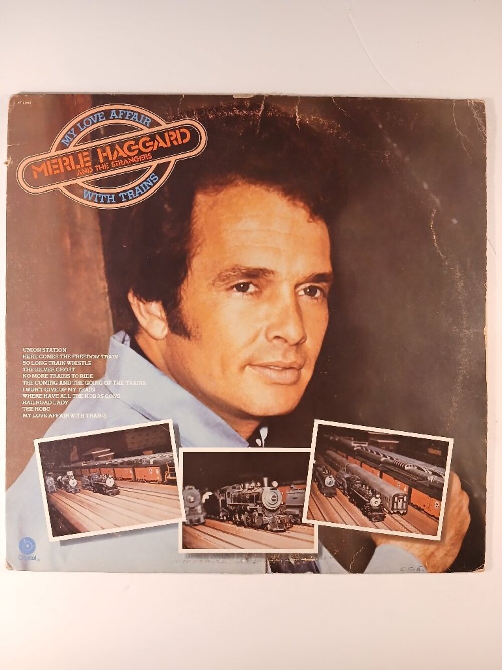 Merle Haggard - My Love Affair With Trains - Vinyl LP Record